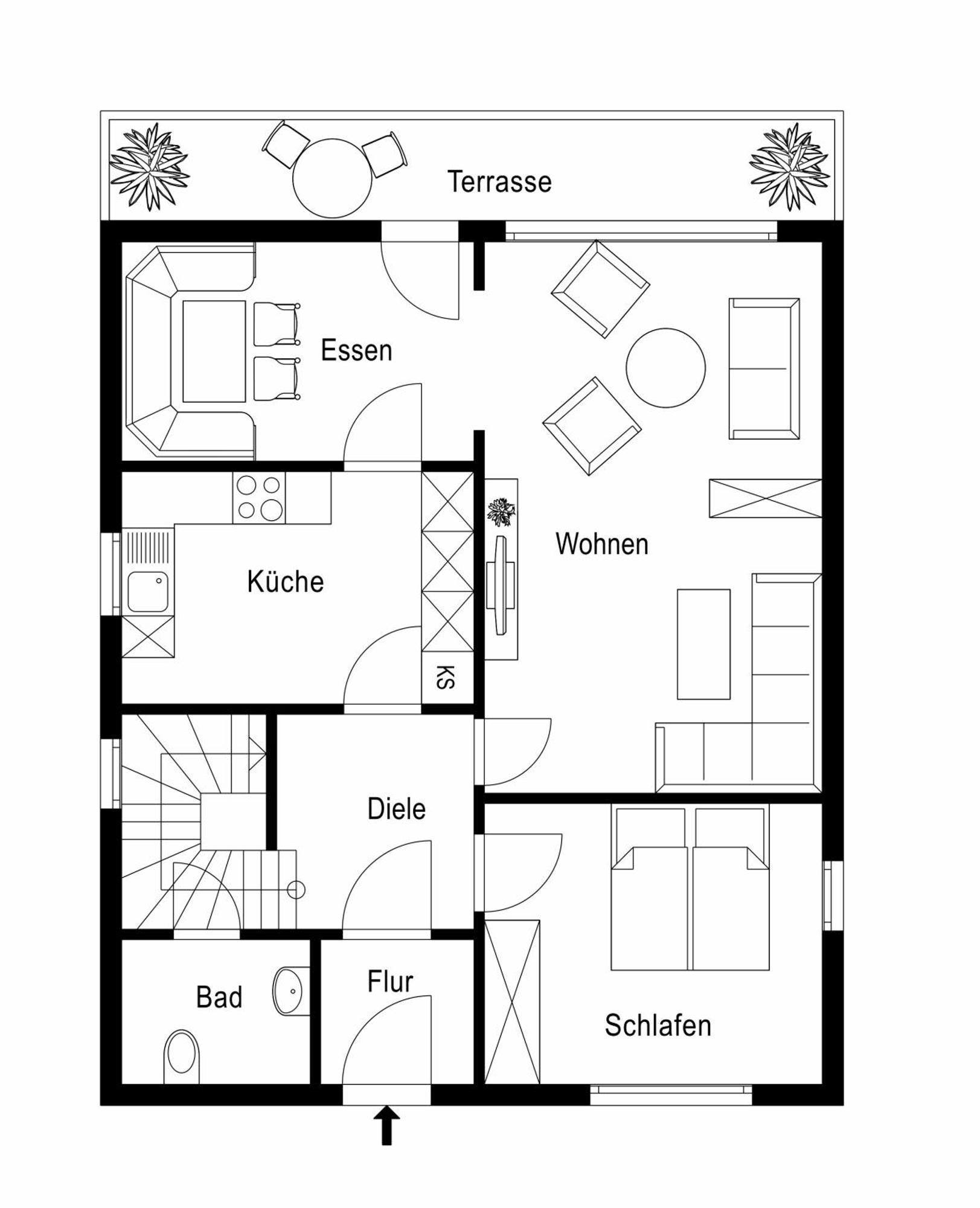 Tal-Residenz Haus Nr 5 Daire Bad Salzuflen Dış mekan fotoğraf